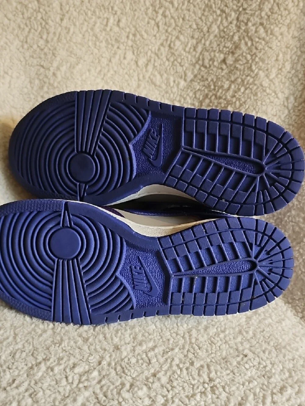 Nike Kids Sneakers Purple and White